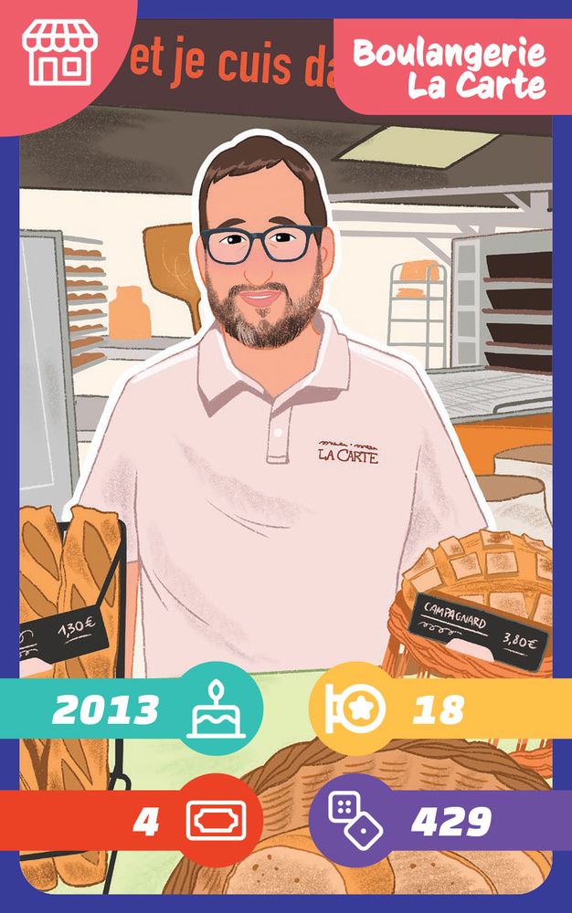 Boulangerie la carte